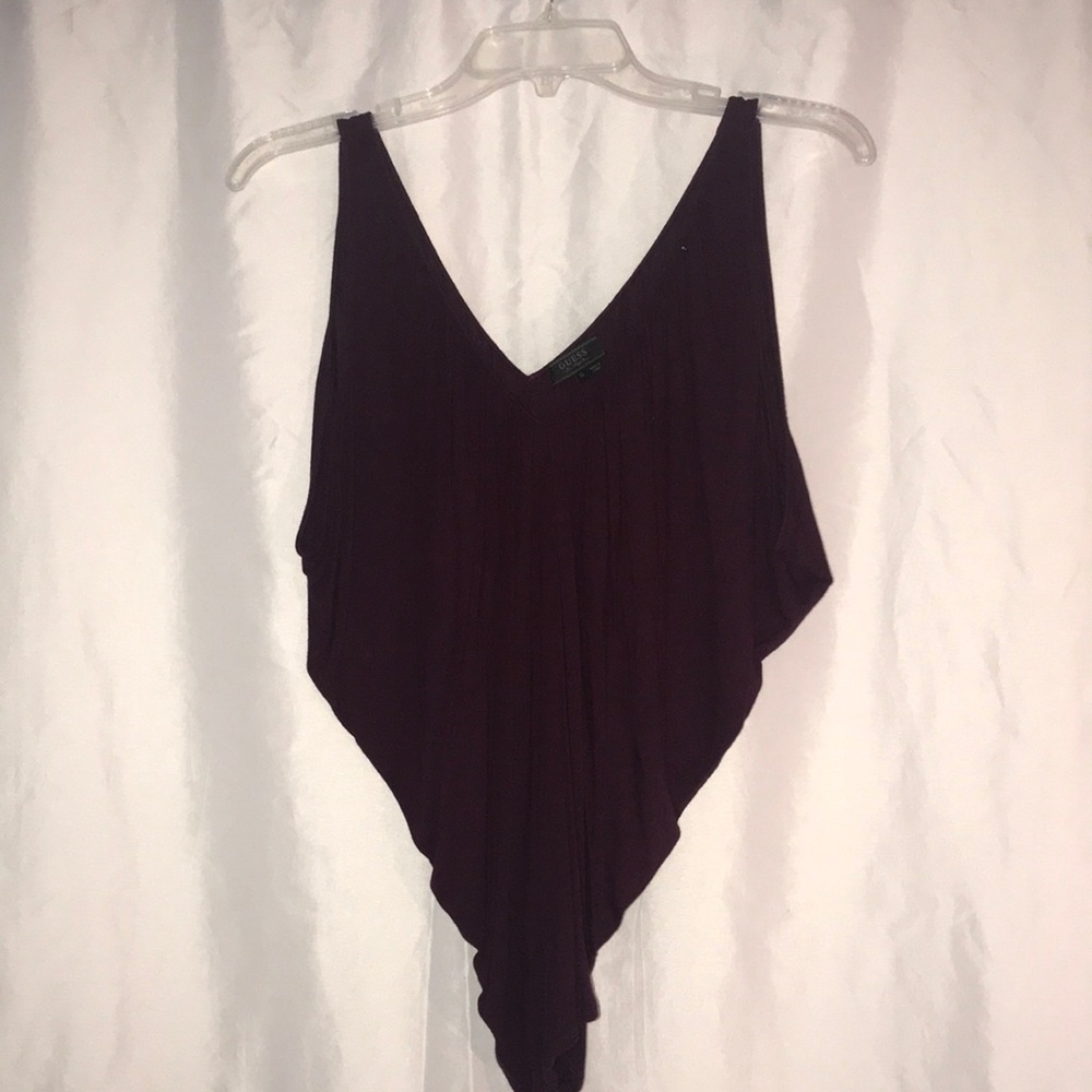 Dark purple top